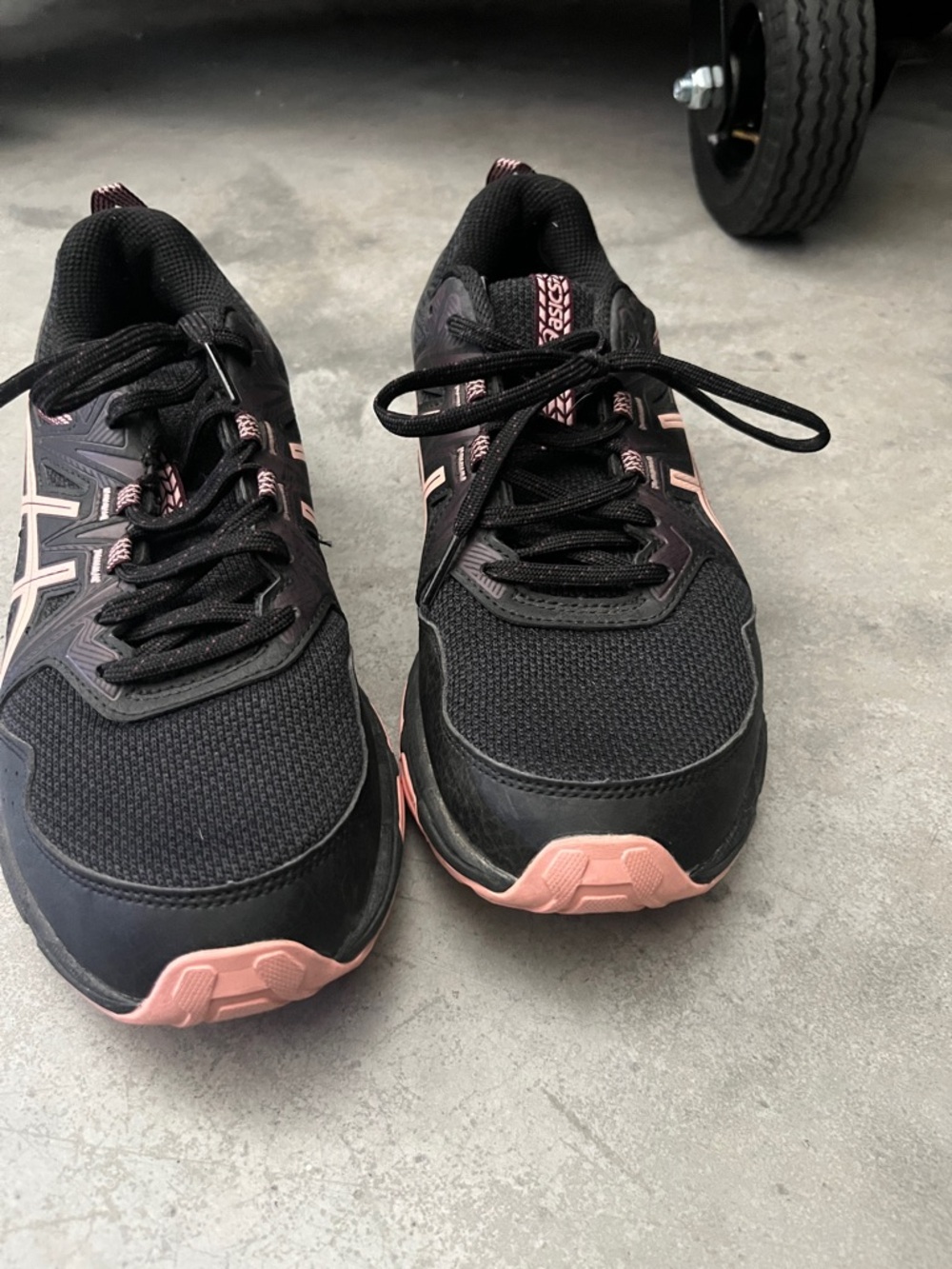 Asics Gel Venture Women’s Trainer Black Pink Athletic Sneakers Sz 9 Like New - Picture 12 of 12